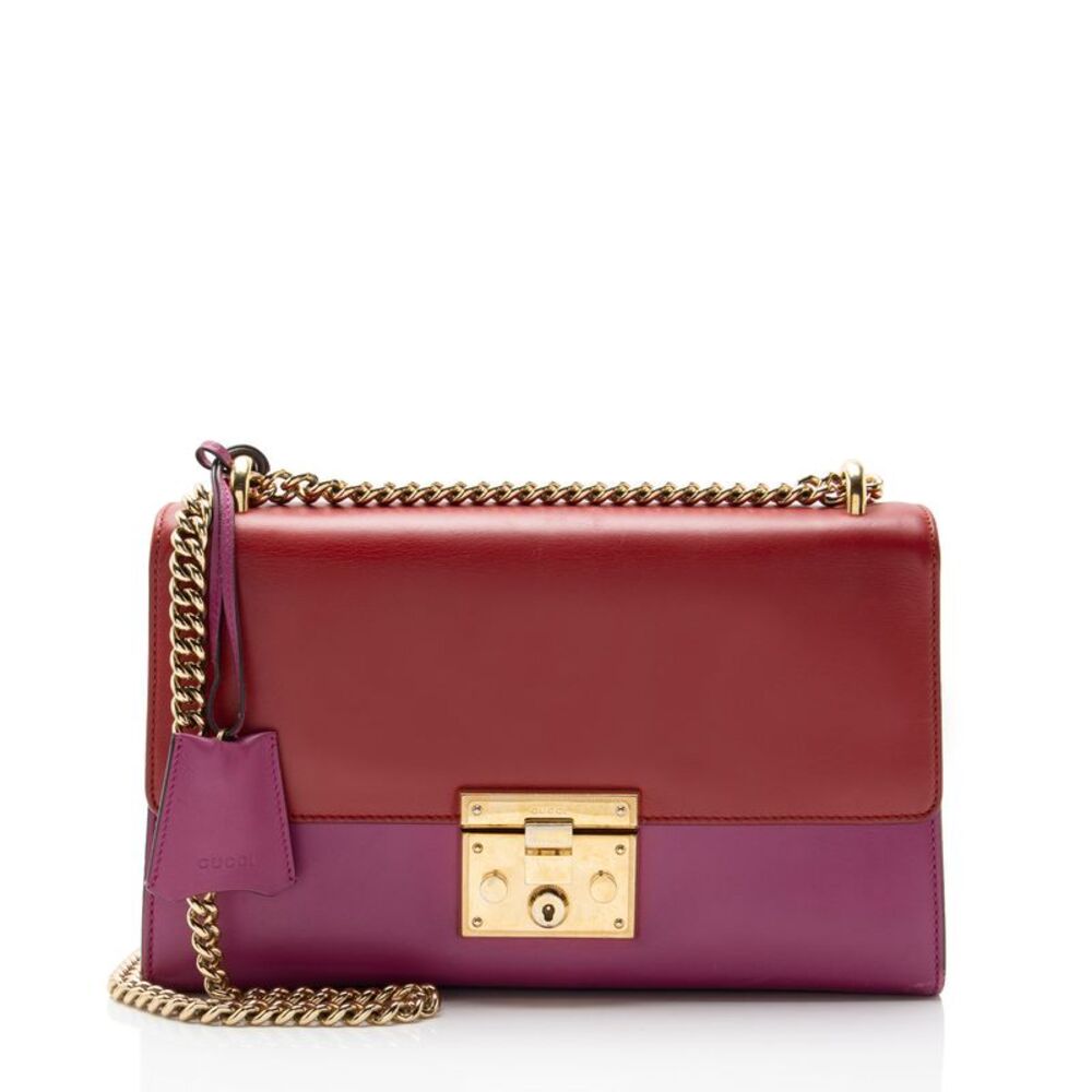 Gucci Leather Padlock Medium Shoulder Bag